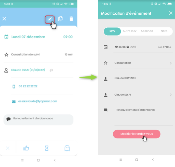 Modifier Un Rendez-vous – Maiia - Centre D'aide